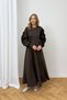 Scuba Dress with Flared Sleeves 75-8073 - 3