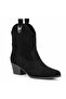 Ravella Western Look Pointed Toe Women's Short Boots