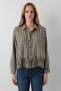Long Sleeve Woven Women's Shirt M1211298-91757