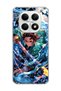 Redmi Note 15 4g Compatible Anime Water Sword Printed Transparent Phone Case