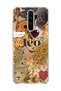 Redmi Note 8 Pro Compatible Leo Zodiac Sign Printed Transparent Phone Case