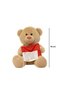 45 cm Plush Teddy Bear with Letter – Red Teddy Bear with Envelope for You, Gift for Your Loved One - 2