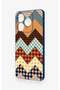 Realme C63 Compatible Colorful Knitted Pattern Silicone Case - 4