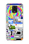 Redmi Note 9 Pro Compatible Rainbow Old Computer Printed Transparent Phone Case