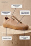 Sneakers - Beige - Short heels (1–4 cm) - 5