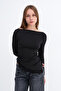 Asymmetrical Cut Blouse B1168 - 4