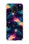 Redmi Note 9 Pro Compatible Colorful Galaxy Printed Transparent Phone Case