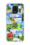 Redmi Note 9 Pro Compatible Green Nature Desktop Printed Transparent Phone Case