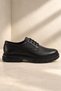 Orba Genuine Leather Lace-Up Thick Sole Men's Daily Classic Casual Shoes - 7