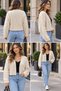 Women's Short Knitwear Cardigan - 3