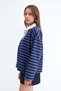 Striped Polo Neck T-Shirt B10778 - 5