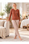 Pajama Sets - Red - Long - 3
