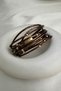 Rose Color Shiny Bead Detail Magnetic Multi-Bracelet (18cm) - 4