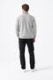 Men's Dyed Gray Stand Collar Half Zipper Abbate Model Thessaloniki Sweatshirt - 4