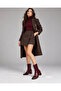 Women's Croco Patterned Western Heeled Boots