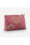 Mumbai Morning Pink Polyester Makeup Bag 26X7,5X18 cm - 4