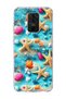 Redmi Note 9 Compatible Starfish Seashell Printed Transparent Phone Case