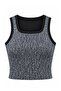 Women's Athlete Knitted Lycra Stylish Sports Tank Top