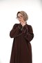 Elira Yıldız Fabric Ferace Brown – 422610 - 4