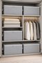 Baza Hurç 67X45X22 cm Multi-Purpose Quilt, Blanket and Duvet Storage Bag Under-Bed Organizer - 2