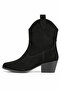 Ravella Western Look Pointed Toe Women's Short Boots - 8