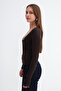 Double-Breasted Collar Long Sleeve Blouse B1185 - 5