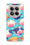 Redmi Note 15 Pro 4g / 5g Compatible Cute Cow Printed Transparent Phone Case