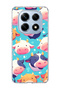 Redmi Note 14 Pro 4g Compatible Cute Cow Print Transparent Phone Case