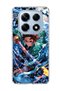 Redmi Note 14 Pro 4g Compatible Anime Water Sword Printed Transparent Phone Case