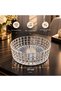 Tessera Handmade Cut Crystal Glass 3-Piece Bowl Set 25-19-16 cm – Salad, Fruit, and Serving Bowl - 4