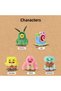 |   Fuggler Spongebob Sponge Bob Characters Plush Keychain |   1+ Years Old |   1 Piece |   Social Communication - 6