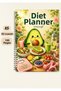 Diet Planner Notebook A5 50 Sheets 100 Pages Wire Spiral Dy00011