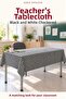 Black and White 15-Piece Elastic Tablecloth, 100X140 cm Teacher Tablecloth Gift - 5
