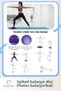 Spiky Balance Disc – Pilates & Fitness Balance Cushion and Active Sitting Ball - 4