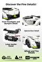 Swedish Ghost Racing Car with 322 Pieces Blocks 2.4Ghz Remote Control - Bluetooth Controlled Via Mobile App Bpa-Free Quality Abs Plastic Technical Building Blocks Toy Set - 4