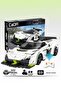 Swedish Ghost Racing Car with 322 Pieces Blocks 2.4Ghz Remote Control - Bluetooth Controlled Via Mobile App Bpa-Free Quality Abs Plastic Technical Building Blocks Toy Set