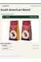 South American Filter Coffee Set Brazil and Colombia 2X250 g 500 g Ground for French Press - 2
