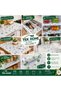 2-3-5-10 Meters X 45 cm Daisy Design Non-Slip Shelf Liner Roll Refrigerator Daisy Pattern Transparent Cabinet Drawer Shelf Cover - 2