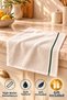 30X30 cm 100% Cotton Thin Striped Multi-Purpose Kitchen and Hand Towel - 4