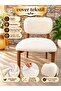Bohemian New Model Chair Cover Jacquard Chickpea Pattern - 3