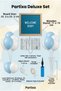 Hospital Room Decoration Welcome Baby First Day Deluxe Set Boy Blue Felt Letter Board with Stand Pump Balloon with Chain 7-Piece Balloon with Stand - 2