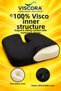 Visco Tailbone Seat Cushion – U-Shaped Non-Slip Base for Car, Office, and Home - 6