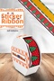 Self-Adhesive Jacquard Sticker Ribbon 16 mm X 120 cm – Red Woven Ribbon Tape with Christmas Pine Tree Pattern