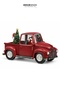 Christmas Snow Globe with Car, Elf and Child, Santa Claus Model 28X15 cm - 4