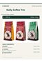 Brasil Colombia Premium Blend Filter Coffee Set 3 X 250 g Total 750 g Ground Coffee Medium Roast - 2
