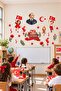 29 October Republic Day Classroom Nursery School Decoration Decorative Sticker Set