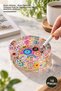 10 Pieces Glass Ashtray – Glass Material, Compact Size for Desktop Use, Model Alk3675, Ashtray
