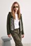 Khaki Knitted Sweatshirt Twoaw27Sw00181 - 2