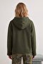 Khaki Knitted Sweatshirt Twoaw27Sw00181 - 4