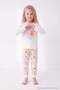 Pink Girls' Printed Pajama Set Tkdaw27Pt00026 - 4